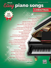 Alfred's Easy Piano Songs: Christmas piano sheet music cover